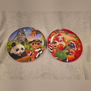 1990s Vintage McDonald's‎ Plastic Plates